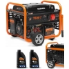ZESTAW AGREGAT PRĄDOTWÓRCZY DAEWOO GDA 8500E-3 7.5kW + 2x GENERATOR OIL SAE 10W-30 DWO 600