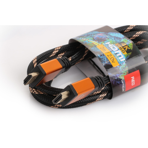 Kabel HDMI-HDMI Opticum RED 4K UHD - 3m (v2.0)