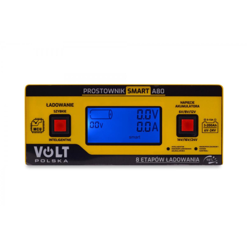 Prostownik Smart Volt Polska 6V/12V/24V 15A A80