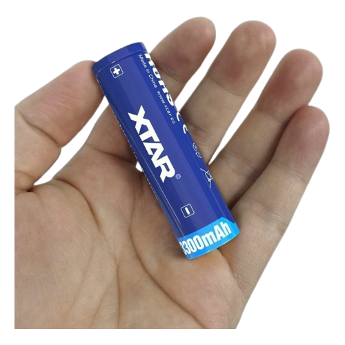 Akumulator 18650 Li-Ion 3,6V Xtar 3300mAh (1 szt.) z zabezpieczeniem
