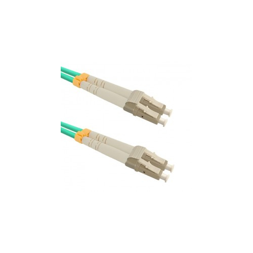 PATCHCORD ŚWIATŁOWODOWY MM 1M DUPLEX 50/125um OM3, LC/UPC-LC/UPC