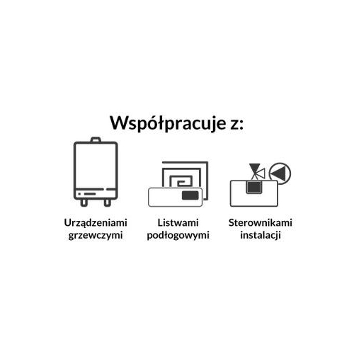 Bezprzewodowy dwustanowy regulator pokojowy biały ST-294v2 Tech sterowniki