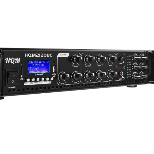 WZMACNIACZ HQM2120BC RADIO FM/MP3/BLUETOOTH 120W
