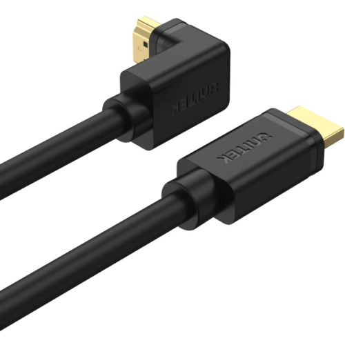 Kabel HDMI Unitek Y-C1002 kątowy HDMI 2.0 90 stopni 4K 3m
