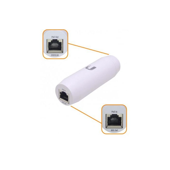 UBIQUITI Instant PoE Indoor Adapter 48V 802.3af GIGABIT (INS-3AF-I-G)