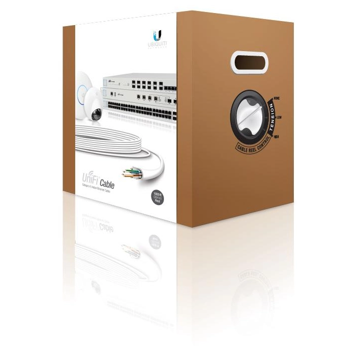 KABEL SKRĘTKA UBIQUITI CAT.6 U/UTP UC-C6-CMR 305m