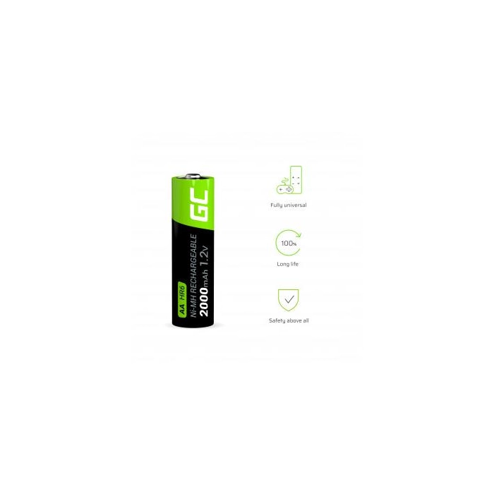 AKUMULATORKI Green Cell 4x AA HR6 2000mAh GR02