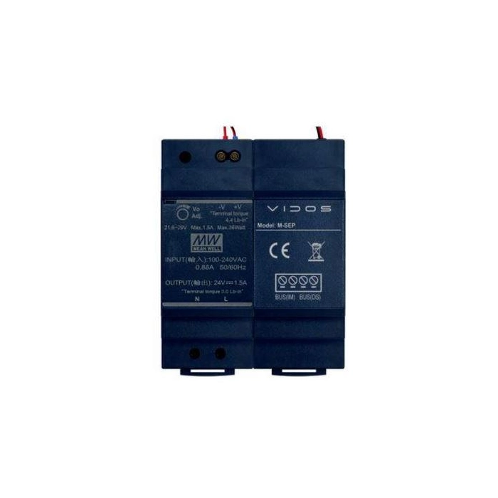 Skrzynka na listy z wideodomofonem i monitorem VIDOS DUO S1201A-SKM/M1022W