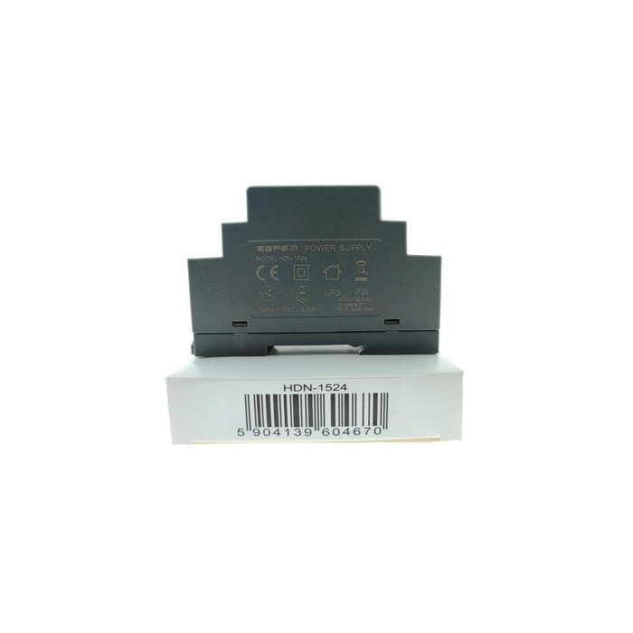 ZASILACZ IMPULSOWY NA SZYNĘ DIN ESPE HDN-1524 24V/15W/0.63A
