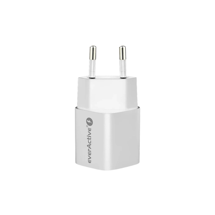 ŁADOWARKA SIECIOWA everActive GaN SC-390Q 30W 1xUSB-C 1xUSB-A PD PPS