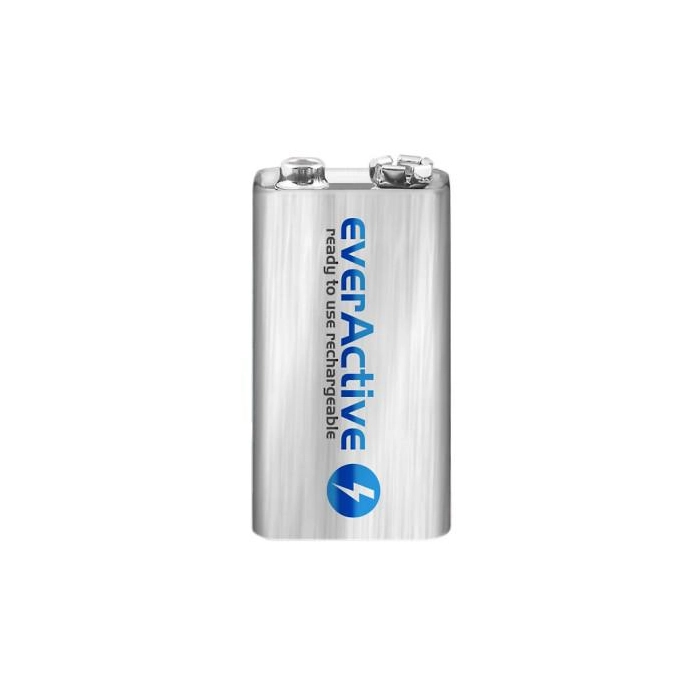 Akumulatorek 6F22 Ni-MH everActive 9V 250mAh Silver Line (1 szt.)