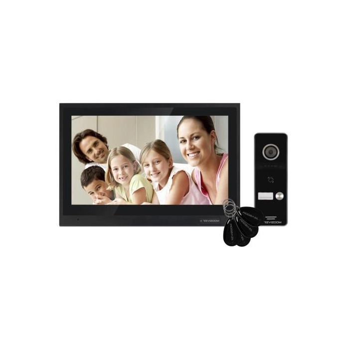 Wideodomofon REVIZOOM RM-T402HD BLACK/RC-411HD-C
