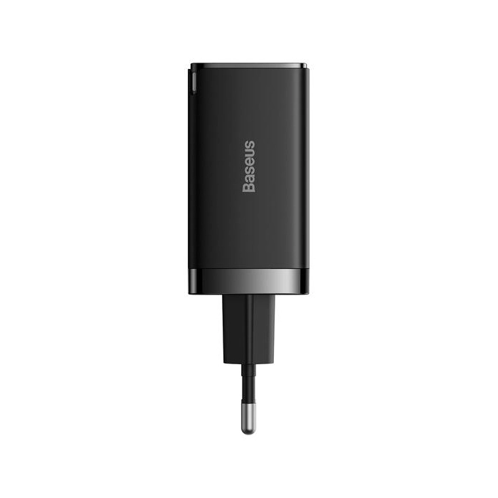 Ładowarka sieciowa Baseus GaN 5 Pro Fast Charger CCGP120201 65W 1x USB-A 2x USB-C PD 3.0 QC 4.0 + kabel USB-C