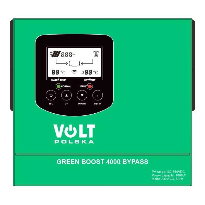 Przetwornica solarna VOLT POLSKA GREEN BOOST 4000 BYPASS (160-350VDC)