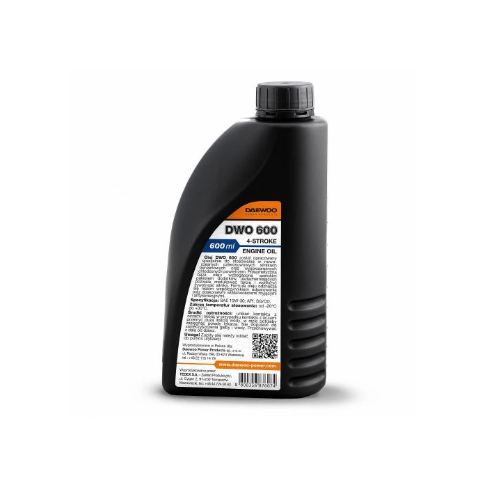 ZESTAW AGREGAT PRĄDOTWÓRCZY DAEWOO GDA 3500 3.2kW + GENERATOR OIL SAE 10W-30 DWO 600