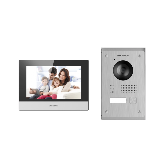 ZESTAW WIDEODOMOFONOWY HIKVISION DS-KIS703Y-P