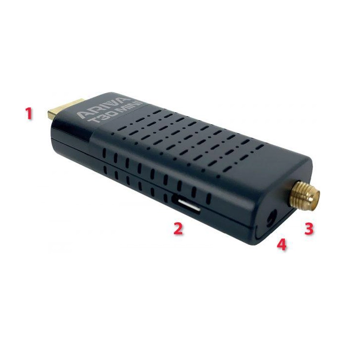 Tuner DVB-T/T2 Ferguson Ariva T30 H.265 Mini