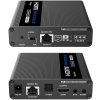 Konwerter HDMI na LAN KASKADA 4K Spacetronik IP SPH-676C - zestaw