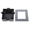 Ramka z puszką do montażu podtynk. 1-modułowa HIKVISION DS-KD-ACF1(Plastic)