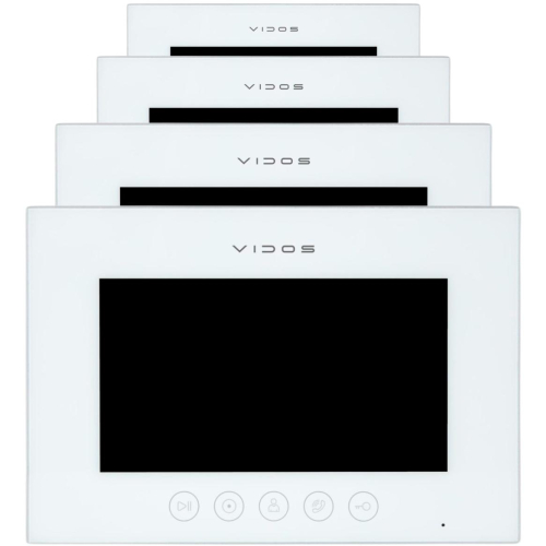 WIDEODOMOFON VIDOS X 4xM11W-X/S11-4