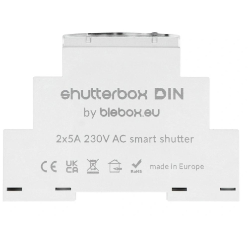 Moduł sterowania roletami shutterbox din Blebox