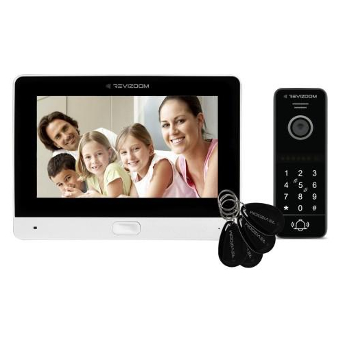 Wideodomofon REVIZOOM RM-T471HD WHITE/RC-411HD-CK