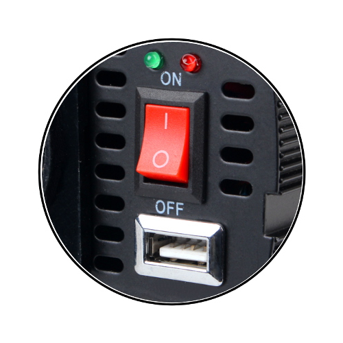 PRZETWORNICA VOLT POLSKA IPS-500 PLUS 24V / 230V 350/500 W