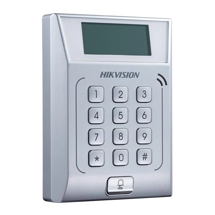 ZAMEK SZYFROWY Z WYŚWIETLACZEM HIKVISION DS-K1T802E