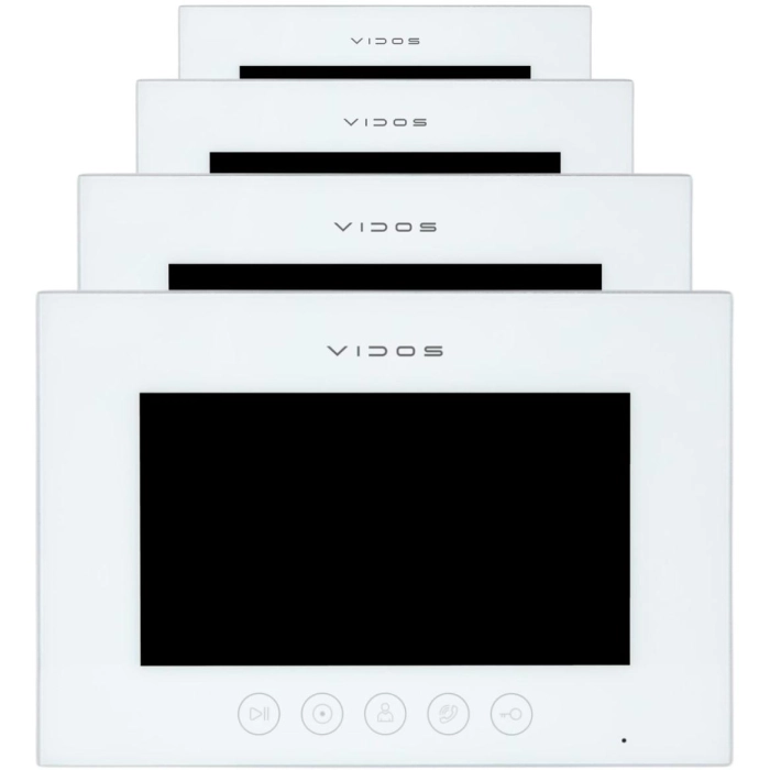 WIDEODOMOFON VIDOS X 4xM11W-X/S11-4