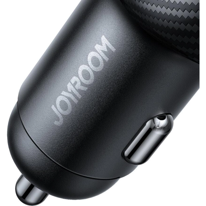 Ładowarka samochodowa Joyroom JR-CCD04 30W 4A 2x USB-C 1x USB-A PD QC 3.0