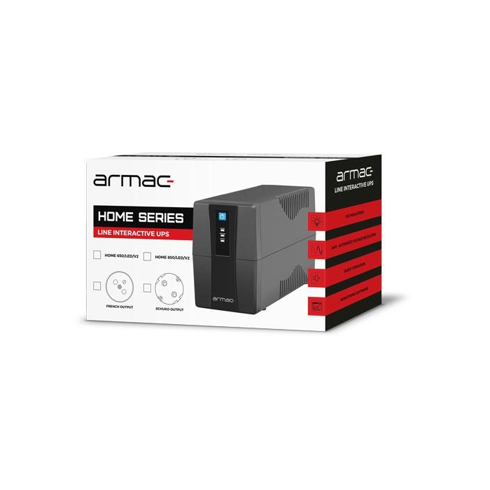UPS ZASILACZ AWARYJNY Armac Home 850VA LINE-INTERACTIVE V2