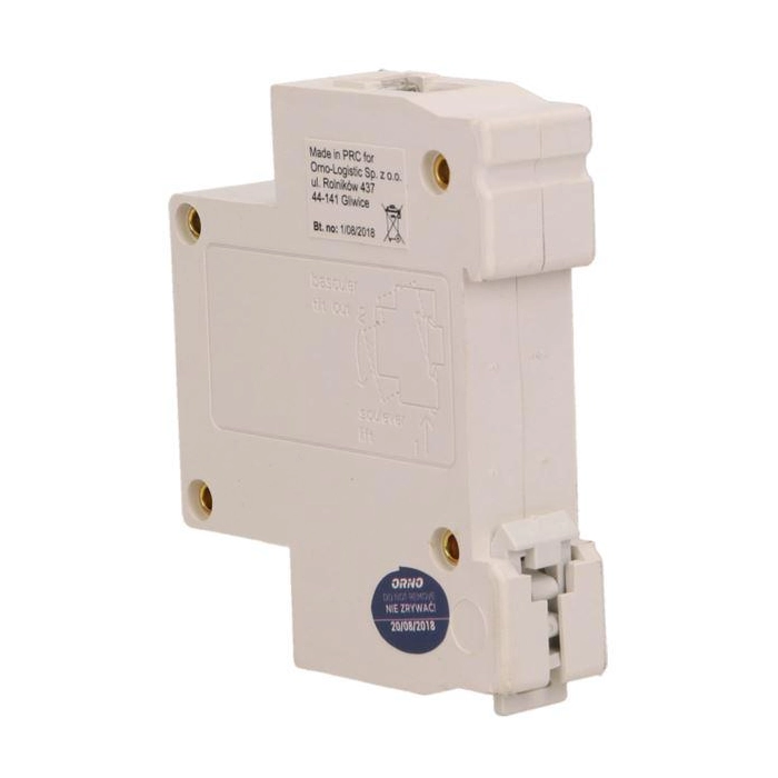 DZWONEK PRZEWODOWY ORNO NA SZYNE DIN-1 MODUŁ OR-DP-SB-133