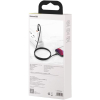 KABEL USB-C / Lightning iPhone Baseus Cafule CATLGD-A01 2m 20W PD Quick Charging CZARNY W OPLOCIE