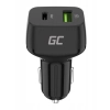 ŁADOWARKA SAMOCHODOWA Green Cell 48W 1x USB-C 1x USB-A Power Delivery 30W Quick Charge 3.0 CAD33