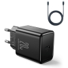 Ładowarka sieciowa Joyroom JR-TCF06 20W PD 3.0 QC 3.0 1x USB-C czarna + kabel