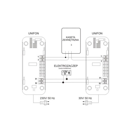 DOMOFON ORNO OR-DOM-RL-903/RL-3208AA