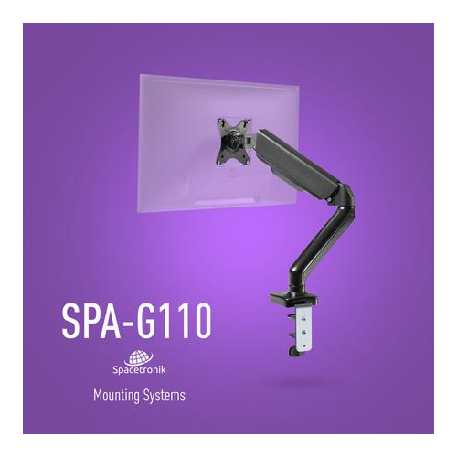 Uchwyt biurkowy Spacetronik SPA-G110 na monitor 17