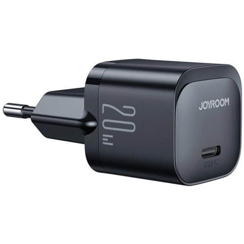 Mini ładowarka sieciowa Joyroom JR-TCF02 20W PD 3.0 QC 3.0 1x USB-C czarna