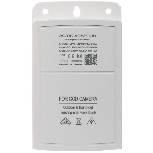 ZASILACZ PROTEC 12V/1.5A 1749