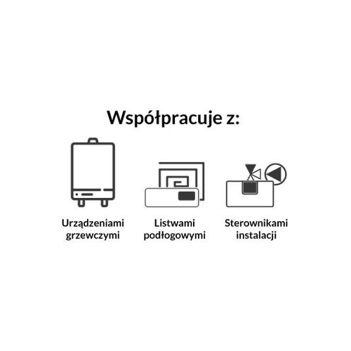 Przewodowy dwustanowy regulator pokojowy czarny ST-292v3 Tech sterowniki