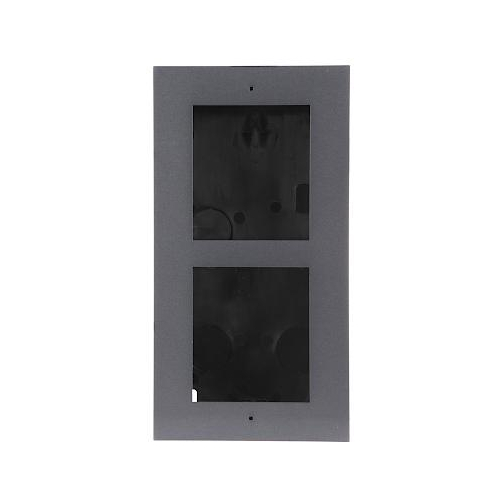 Ramka z puszką do montażu podtynkowego 2-modułowa HIKVISION DS-KD-ACF2/Plastic