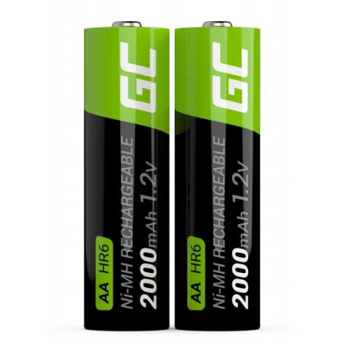 AKUMULATORKI Green Cell 2x AA HR6 2000mAh GR06