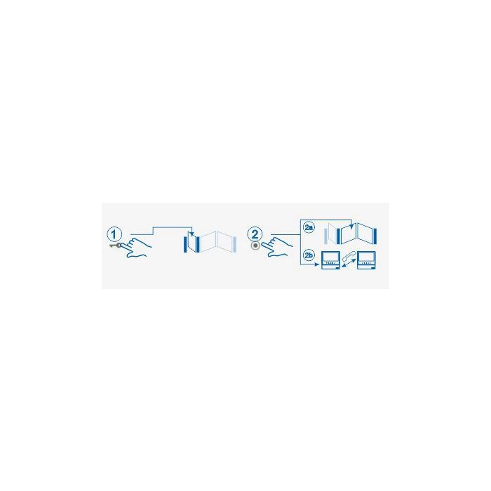 Monitor wideodomofonu COMMAX CDV-70H2 DC WHITE
