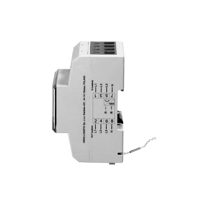 OR-WE-520 ORNO 3-fazowy licznik energii elektrycznej, 80A, MID, 3 moduły, DIN TH-35mm