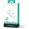 Ładowarka sieciowa Joyroom JR-TCF06 20W PD 3.0 QC 3.0 1x USB-C biała + kabel