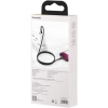 KABEL USB-C / Lightning iPhone Baseus Cafule CATLGD-01 1m 20W PD Quick Charging CZARNY W OPLOCIE