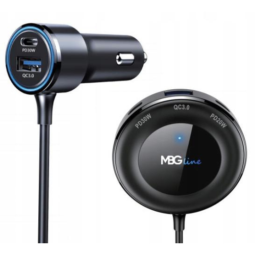 ROZDZIELACZ GNIAZDA ZAPALNICZKI ŁADOWARKA USB PD C78 Pro