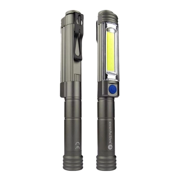 Latarka warsztatowa inspekcyjna COB LED everActive WL-400 5W 400 lumenów IP54 z magnesem