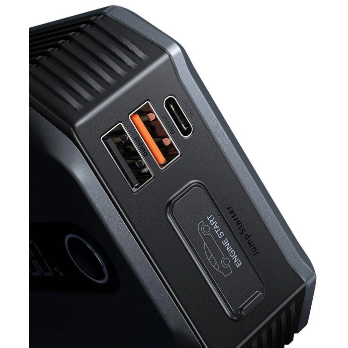 POWERBANK BOOSTER Baseus Max Car Jump Starter CGNL020001 20000mAh 12V 2000A + KABLE KROKODYLKI