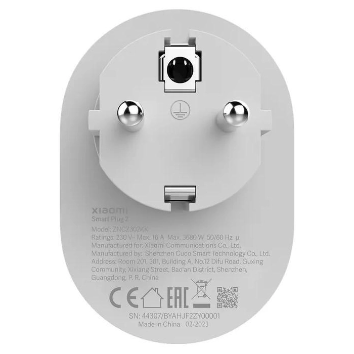 Inteligentne gniazdko Xiaomi Smart Plug 2